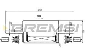 Bremsi FE0846 - FILTRO DE COMBUSTIBLE | FUEL FILTER