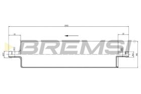 Bremsi FE1017 - FILTRO DE COMBUSTIBLE | FUEL FILTER