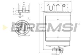 Bremsi FE1311 - FILTRO DE COMBUSTIBLE | FUEL FILTER