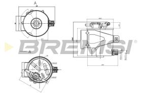 Bremsi FE1313 - FILTRO DE COMBUSTIBLE | FUEL FILTER
