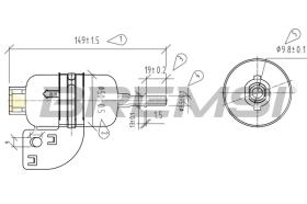 Bremsi FE1901 - FILTRO DE COMBUSTIBLE | FUEL FILTER