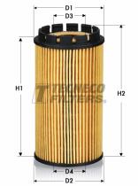 Bremsi FL1284 - FILTRO DE ACEITE | OIL FILTER