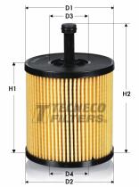 Bremsi FL1419 - FILTRO DE ACEITE | OIL FILTER