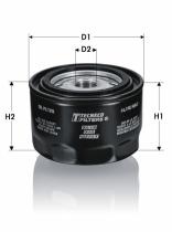 Bremsi FL1427 - FILTRO DE ACEITE | OIL FILTER