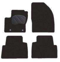 Pool Line 966N1.2454 - JGO. ALFOMBRAS DIAMOND NEGRA MOD.  FORD KUGA I (08-11) 2F -