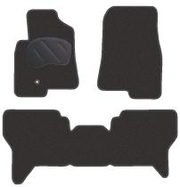 Pool Line 966N1.3824 - JGO. ALFOMBRAS DIAMOND NEGRA MOD. MITSUBISHI MONTERO / PAJER