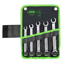 JBM 54081 - SET DE 5 LLAVES HEXAGONALES CON BOCA ABIERTA DE 6 CANTOS