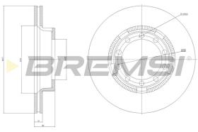 Bremsi CD5109V - DISCO DE FRENO | BRAKE DISCS