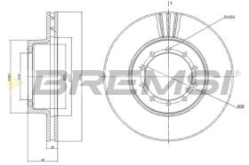 Bremsi CD5126V - DISCO DE FRENO | BRAKE DISCS