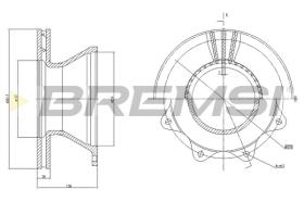 Bremsi CD5142V - DISCO DE FRENO | BRAKE DISCS
