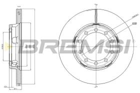 Bremsi CD5179V - DISCO DE FRENO | BRAKE DISCS