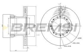 Bremsi CD5256V - DISCO DE FRENO | BRAKE DISCS