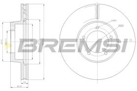 Bremsi CD6380V - DISCO DE FRENO | BRAKE DISCS
