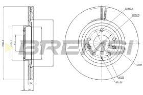 Bremsi CD6960V - DISCO DE FRENO | BRAKE DISCS