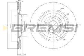 Bremsi CD7333V - DISCO DE FRENO | BRAKE DISCS