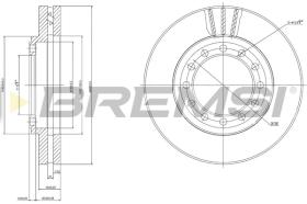 Bremsi CD8525V - DISCO DE FRENO | BRAKE DISCS