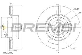 Bremsi CD8693V - DISCO DE FRENO | BRAKE DISCS