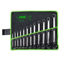 JBM 54119 - SET DE 12 LLAVES DE ESTRELLA ACODADAS 12 CANTOS