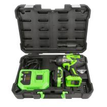 JBM 60044C - PISTOLA DE IMPACTO BRUSHLESS A BATERÍA 1/2' 1300NM CON MALE
