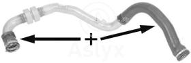 ASLYX AS509711 - JGO TUBOS DE TURBO A INTERCOOLER LAGUNA- III 1.5D EURO4
