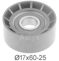 ASLYX AS202530 - RODILLO TENSOR KANGOO 1.4/1.6 '04- 60X17 -25MM