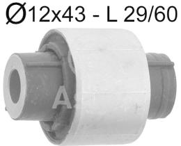 ASLYX AS202722 - SILENTBLOC INFERIOR BRAZO TRAS GOLF V-PA SSAT '06