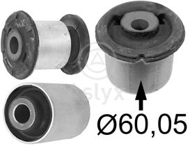 ASLYX AS502168 - JGO SILENTBLOCS TRAPC DELT Q7-TOUAREG (6 0MM)