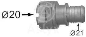 ASLYX AS502186 - ADAPTADOR CONECTOR MGTOS 20MM PSA-FORD