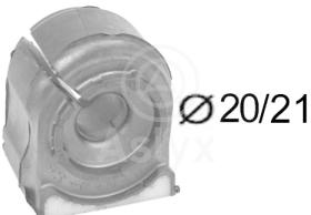 ASLYX AS507019 - GOMA BARRA TRAS VW-MB SPRINTER 20/21MM