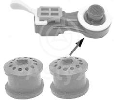 ASLYX AS507112 - JGO GOMAS TERMINAL CABLE CAMBIO FOCUS-I/ FIESTA-IV