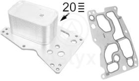 ASLYX AS521226 - INTERCAMBIADOR AGUA/ACEITE BMW 1.6D-2.0D '11-