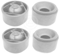 ASLYX AS521259 - JGO 4 GOMAS SOPORTE TAPA MOTOR VW 1.6D/2 .0D