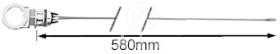ASLYX AS535678 - VARILLA NIVEL ACEITE TRAFIC-II 2.0D EURO 5