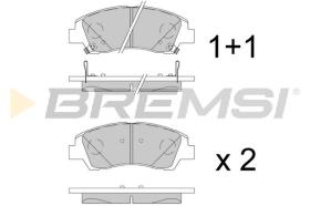 Bremsi BP3893 - PASTILLA DE FRENO | BRAKE PADS