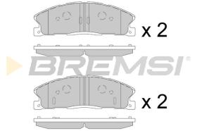 Bremsi BP3886 - PASTILLA DE FRENO | BRAKE PADS