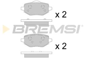 Bremsi BP3912 - PASTILLA DE FRENO | BRAKE PADS