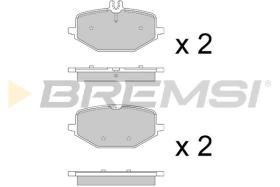 Bremsi BP3884 - PASTILLA DE FRENO | BRAKE PADS
