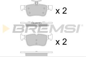 Bremsi BP3877 - PASTTILLA DE  FRENO | BRAKE PADS