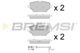 Bremsi BP3882 - PASTTILLA DE  FRENO | BRAKE PADS