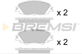 Bremsi BP3880 - PASTILLA DE FRENO | BRAKE PADS