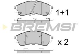Bremsi BP3879 - PASTIGLIE FRENO | BRAKE PADS