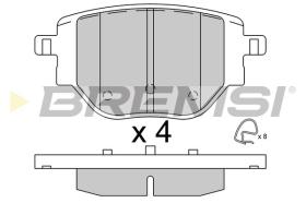 Bremsi BP3917 - PASTILLA DE FRENO | BRAKE PADS