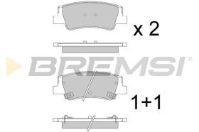 Bremsi BP3906 - PASTILLA DE FRENO | BRAKE PADS