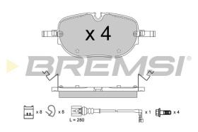 Bremsi BP3911 - PASTILLA DE FRENO | BRAKE PADS