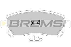 Bremsi BP3872 - PASTILLA DE FRENO | BRAKE PADS
