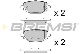 Bremsi BP3923 - PASTTILLA DE  FRENO | BRAKE PADS