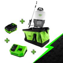 JBM PROMO-60027C - PROMO ELECTR: PULVERIZADOR DE MOCHILA 15L 60027 + 60013 + 60