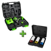  SERIE424 - SERIE PISTOLA DE IMPACTO BRUSHLESS 60044C + 51336