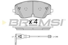 Bremsi BP3928 - PASTIGLIE FRENO | BRAKE PADS