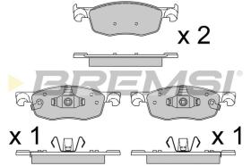 Bremsi BP3931 - PASTTILLA DE  FRENO | BRAKE PADS